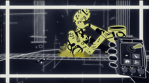 Play with animatronics